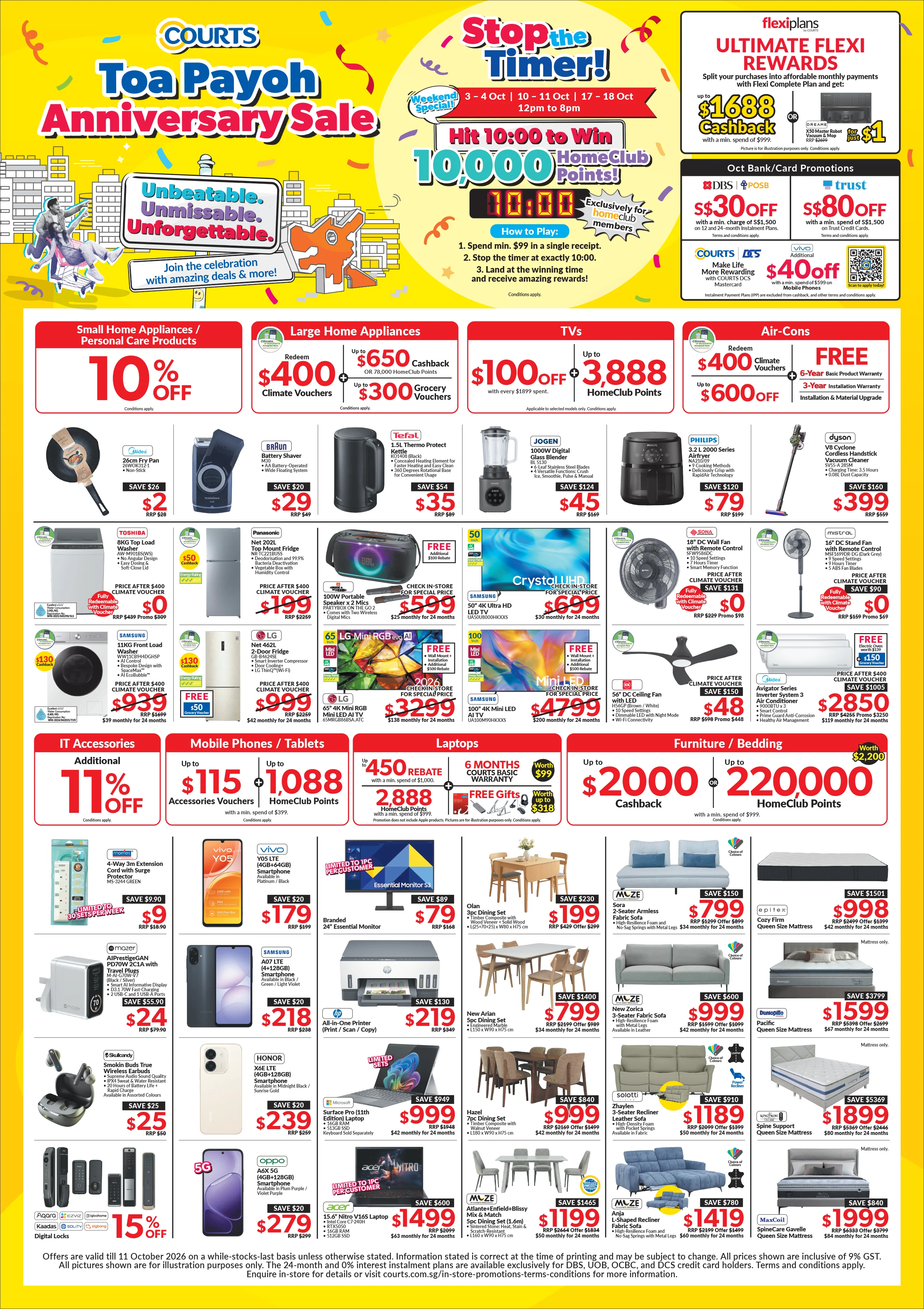Toa Payoh Anniversary Sale
