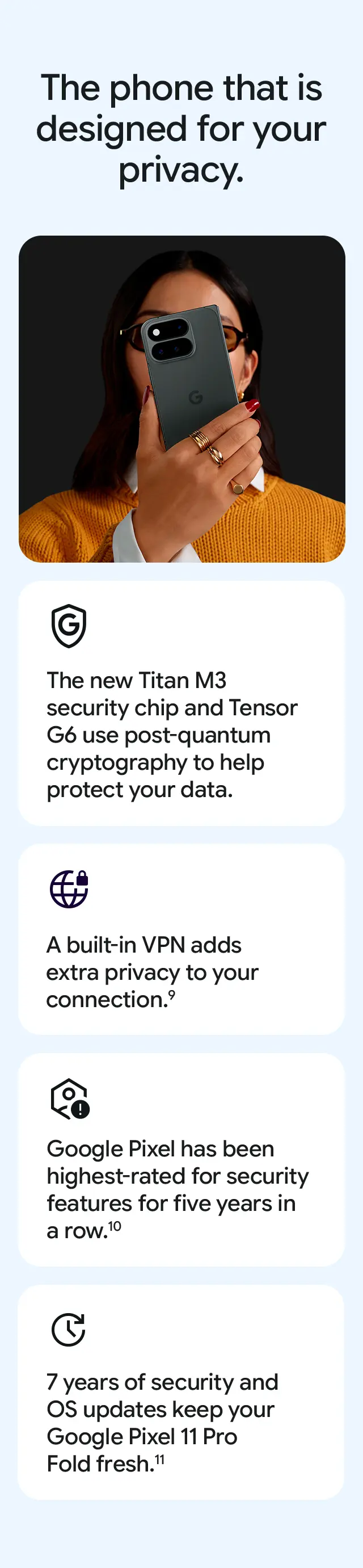 The phone that is designed for your privacy.