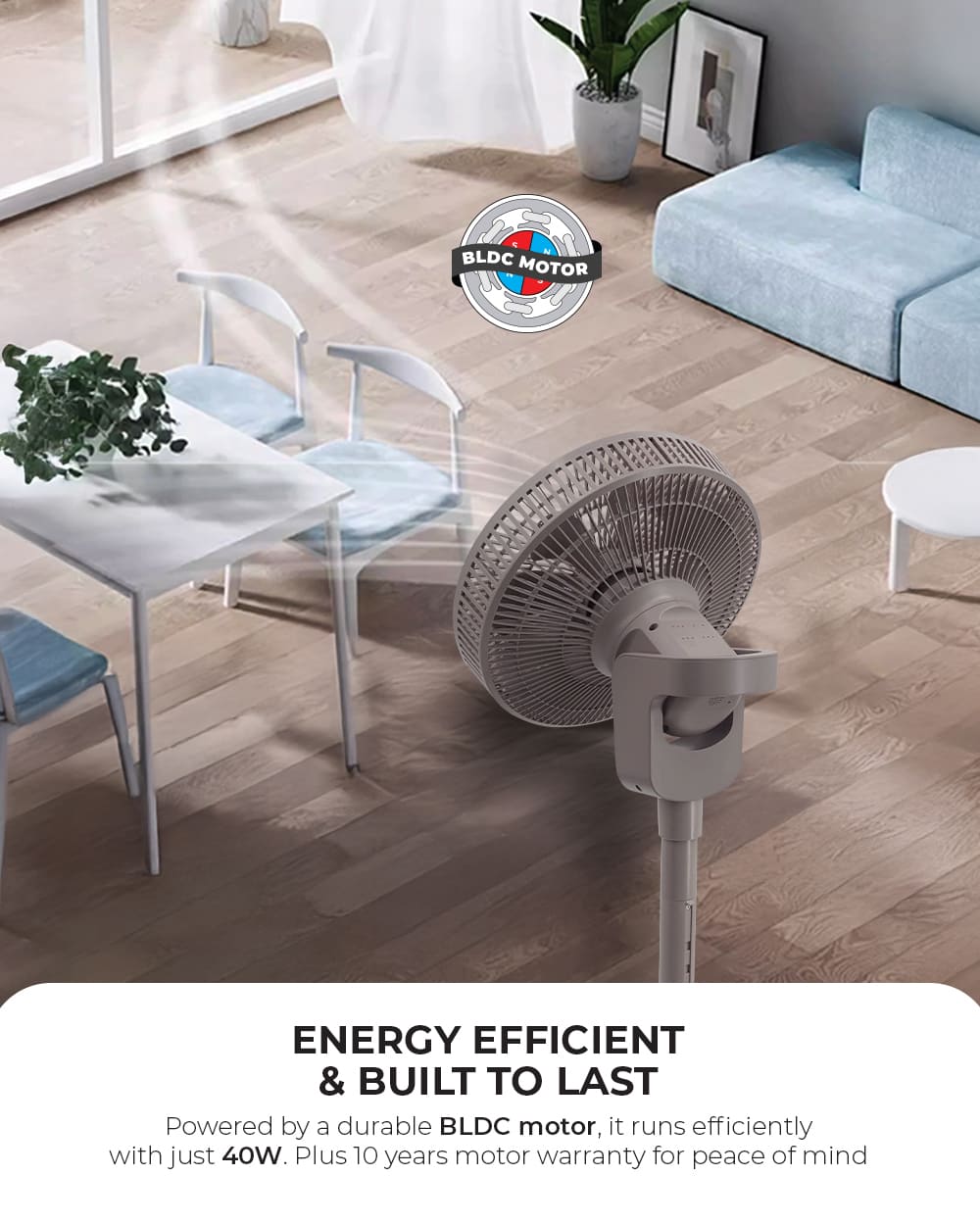 ENERGY EFFICIENT & BUILT TO LAST