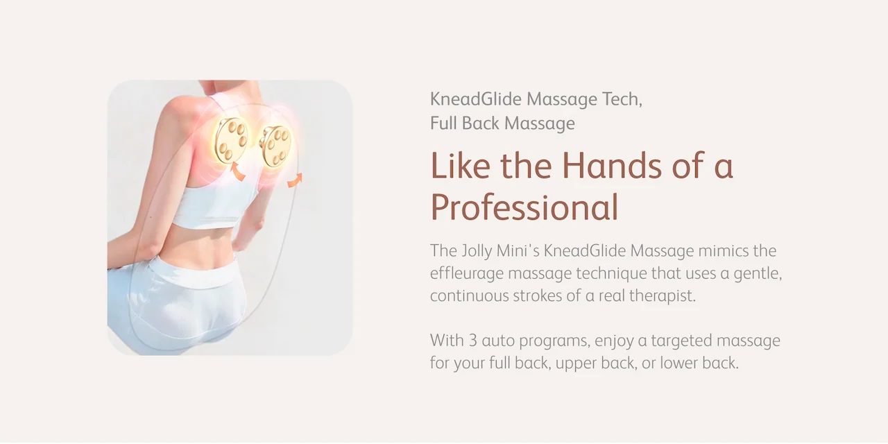KneadGlide Massage Tech, Full Back Massage