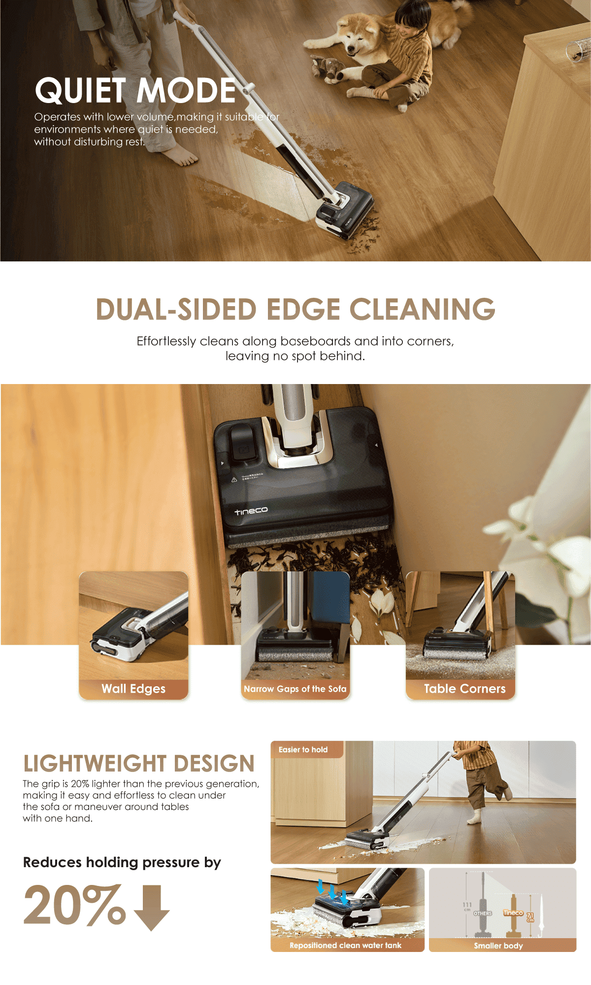 DUAL-SIDED EDGE CLEANING