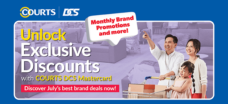 COURTS DCS Promotion Mobile Banner