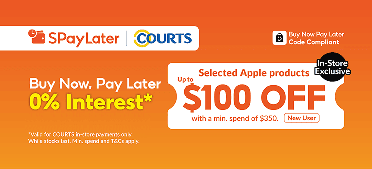 SPayLater - Apple Exclusive Promotion Mobile Banner