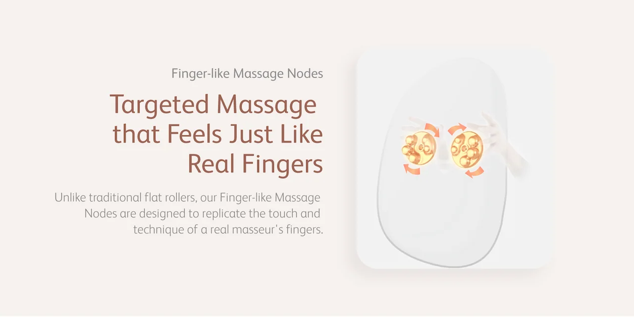 Finger-like Massage Nodes