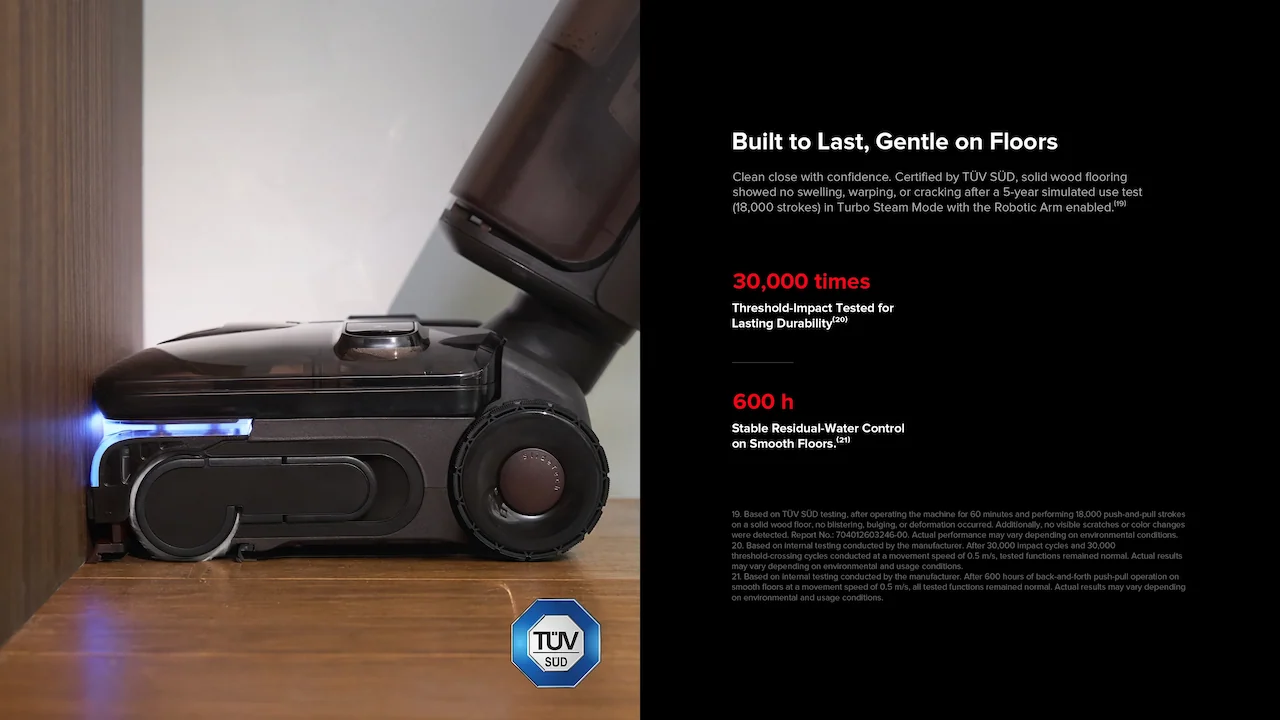 Built to Last, Gentle on Floors