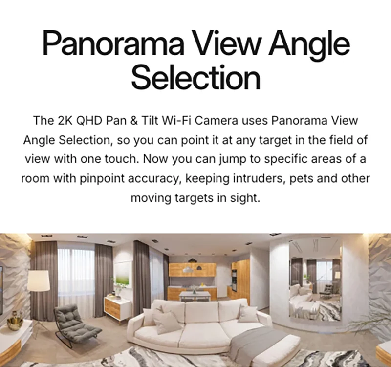 Panorama View Angle Selection