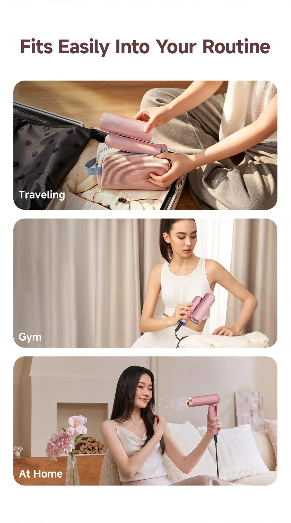 Fits Easily Into Your Routine