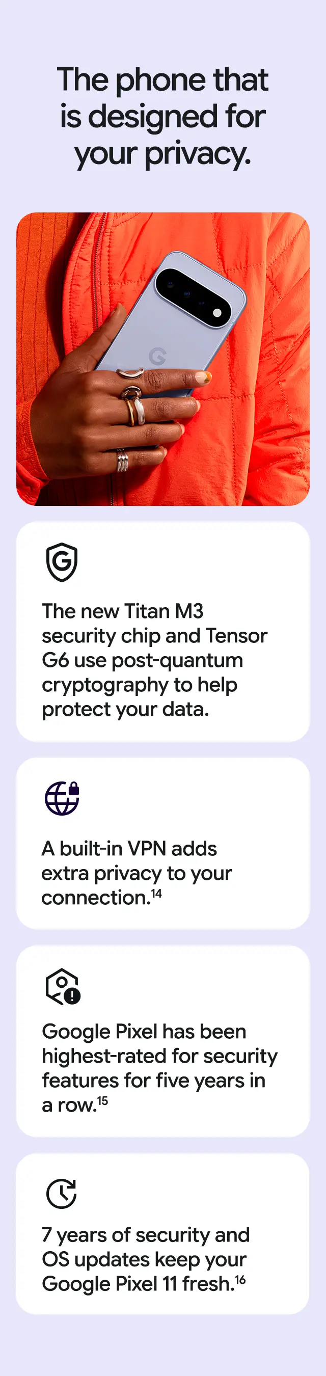 The phone that is designed for your privacy.