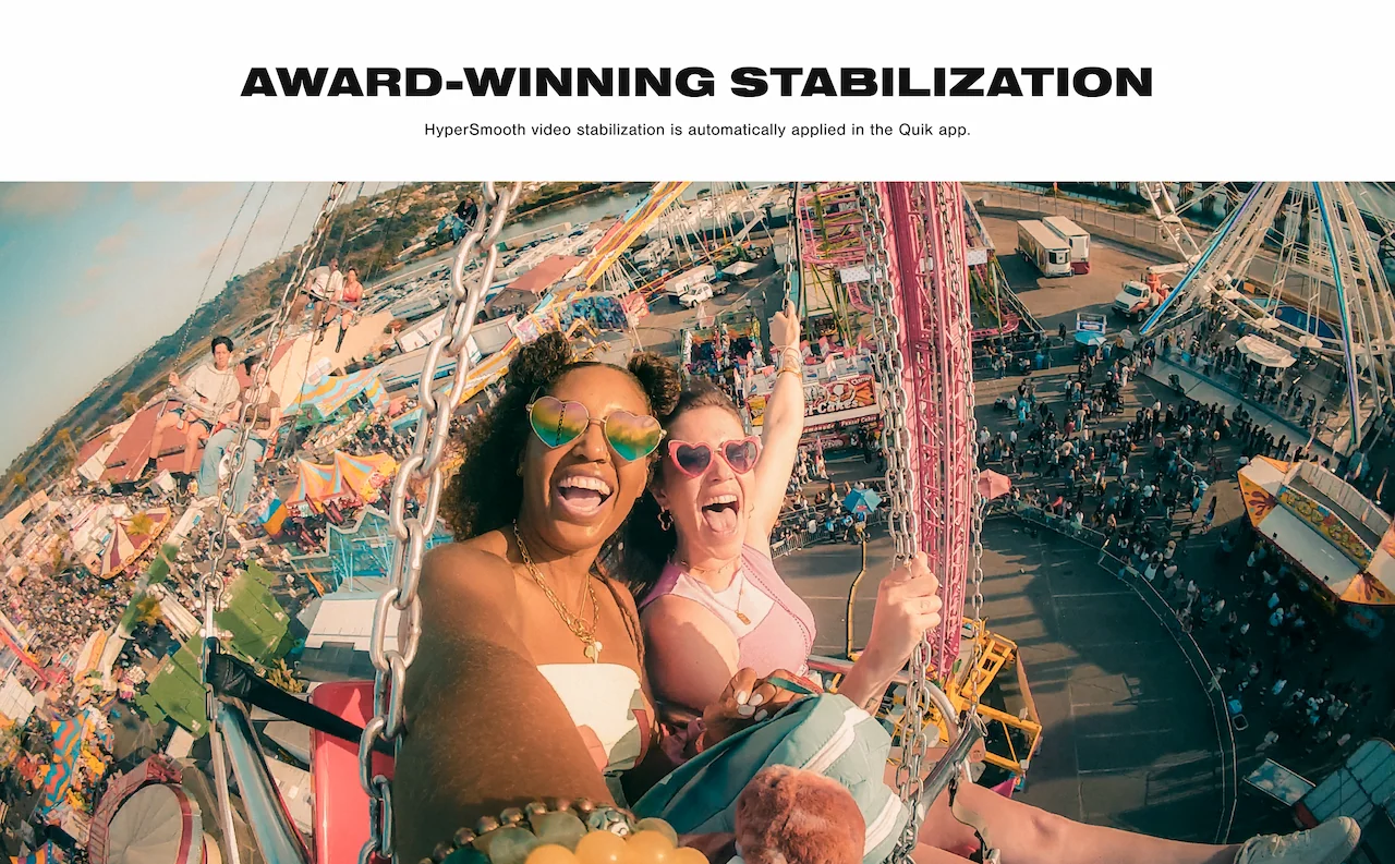 AWARD-WINNING STABILIZATION
