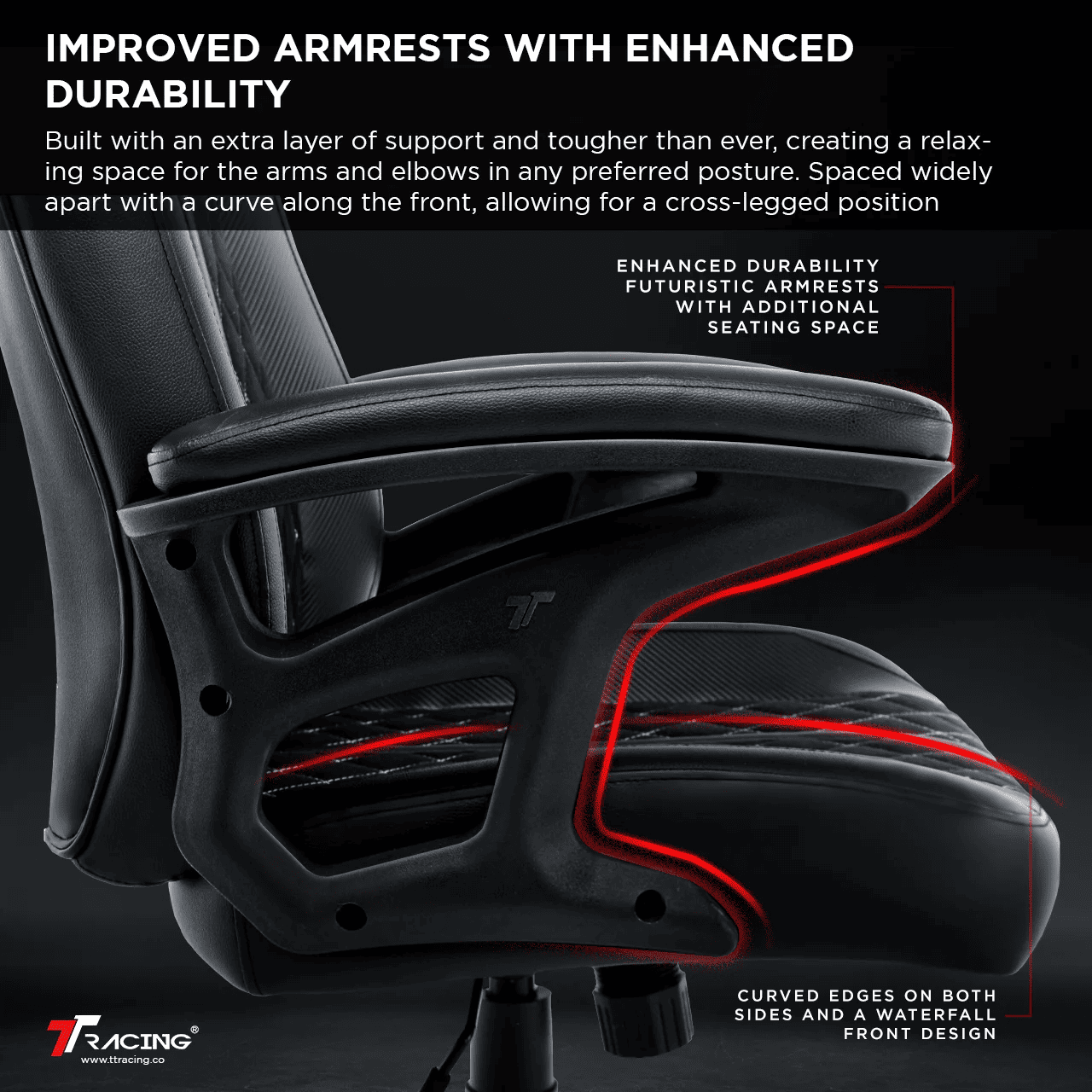 IMPROVED ARMRESTS WITH ENHANCED DURABILITY