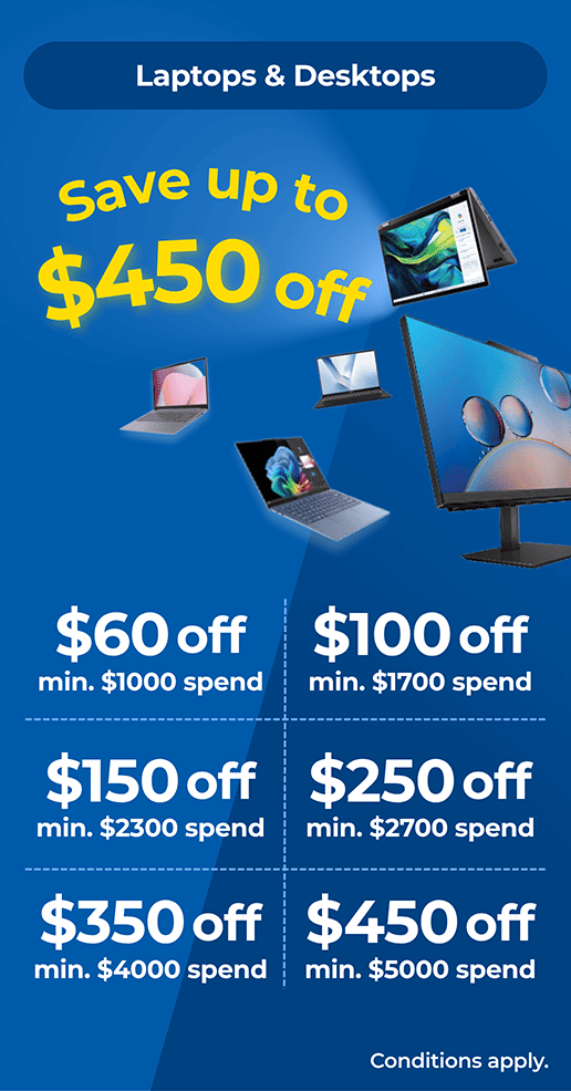Laptops & Desktops Promotion